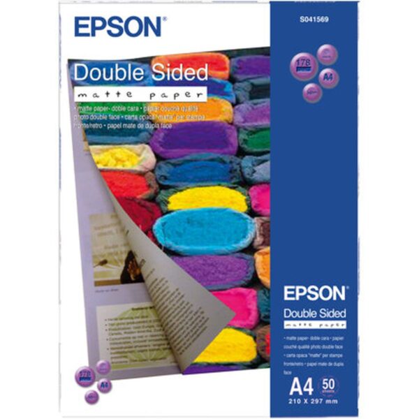 Epson S041569 matt double sides paper inkjet 178g A4 50vel