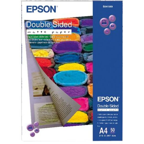 Epson S041569 matt double sides paper inkjet 178g A4 50vel