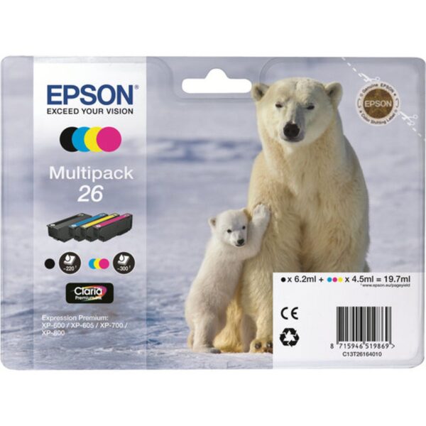 Epson T2616 black  and Tri-Colour