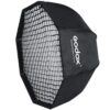 Godox Paraplu Softbox Bowens 120cm met Grid