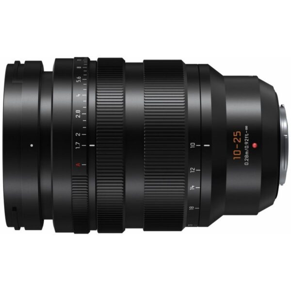 Panasonic H-X1025E Leica 10-25mm/f1.7 Black