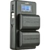 Jupio USB Deticated Duo Charger LCD for Canon LP-E6
