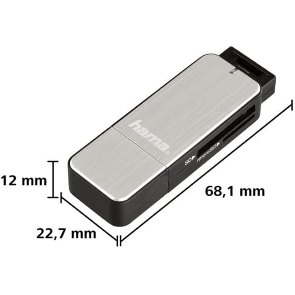 Hama USB 3.0 Card Reader Alu