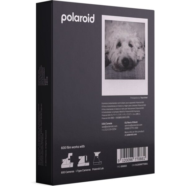 Polaroid Originals B&W instant film for 600