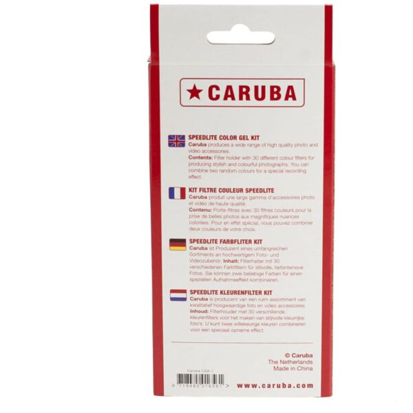 Caruba Speedlite Color Gel Kit