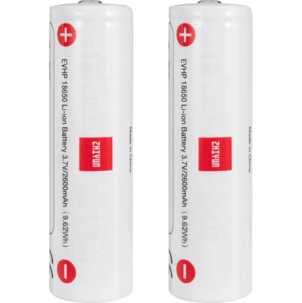 Zhiyun 2600mAh 2-pak 18650 Batterij