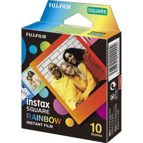 Fuji Instax Square Film Rainbow Enkelpak