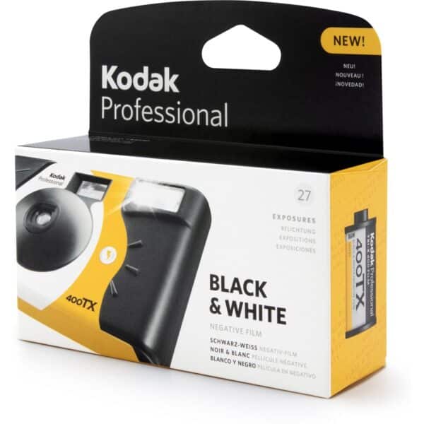 Kodak Professional TRI-X B&W Flash Camera 27 ISO 400 suc