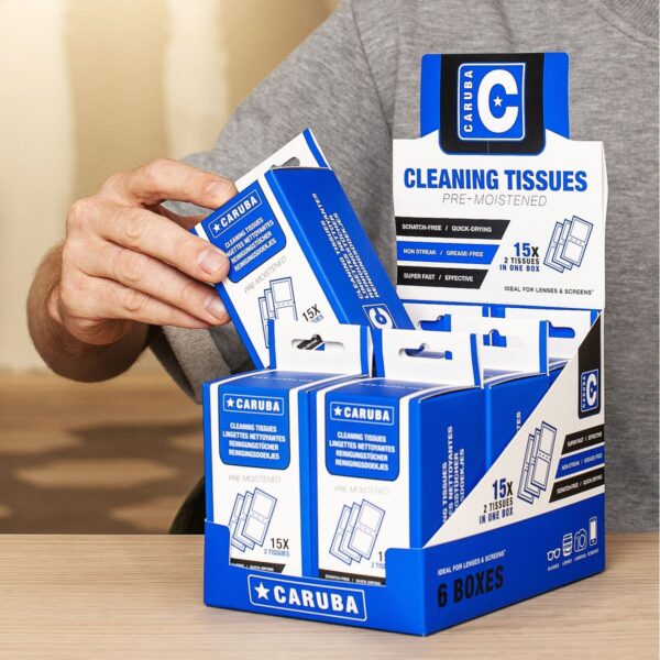 Caruba Cleaning Tissues (1BOX 30Tissues/Box)