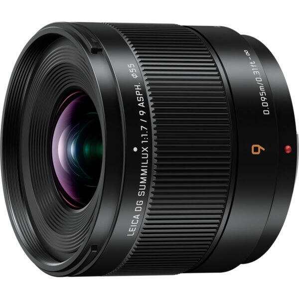 Panasonic LUMIX G 9mm f/1.7 Leica Black
