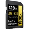 Lexar SDXC 128GB 1800X UHS-II V60 GOLD PROF