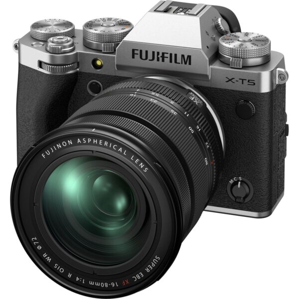 Fujifilm X-T5 Silver + XF16-80mm F4 R OIS WR Kit