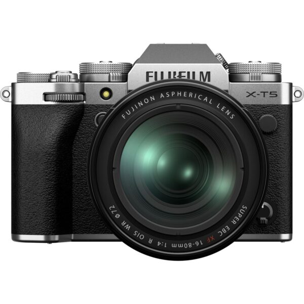 Fujifilm X-T5 Silver + XF16-80mm F4 R OIS WR Kit