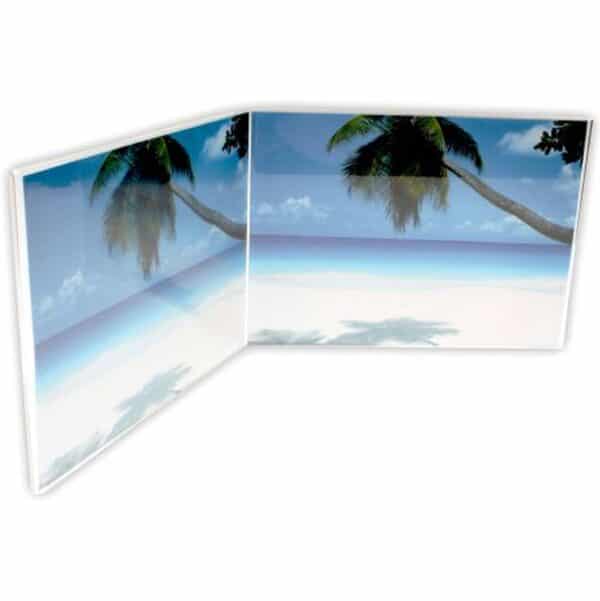 Zepp Photo frame 2 luik Acryl 2x 18x13 cm