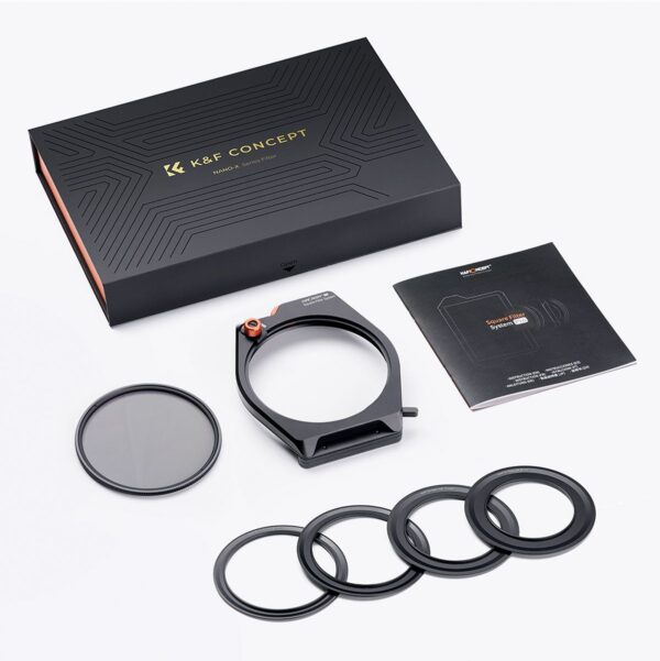 K&F Concept X-Pro Square Filter Houder + 95mm CPL