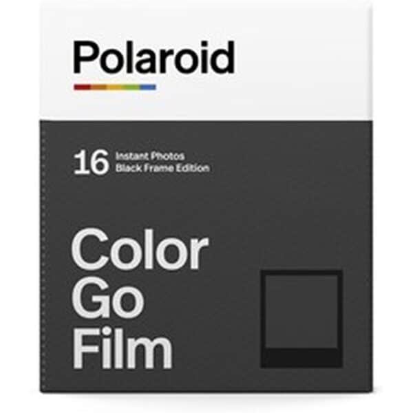 Polaroid Colour Instant Film For Go - Black Frame Edition