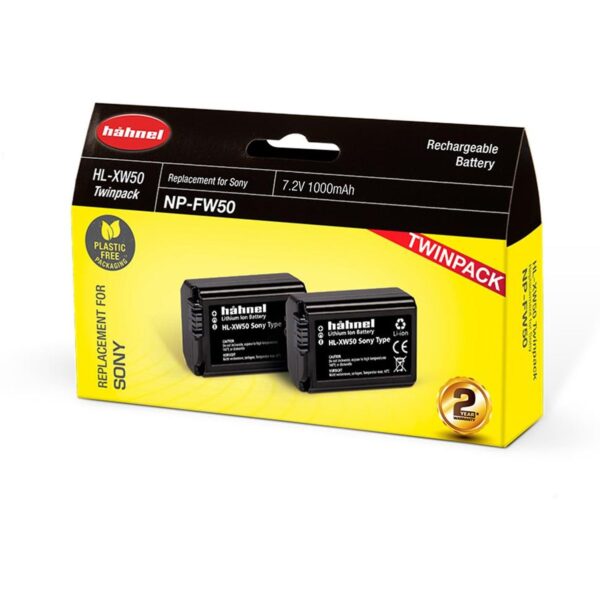 Hahnel Sony NP-FW50 twinpack