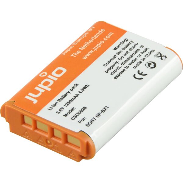 Jupio Kit: 2X Battery NP-BX1 + Comp.usb Double-Sided Charger