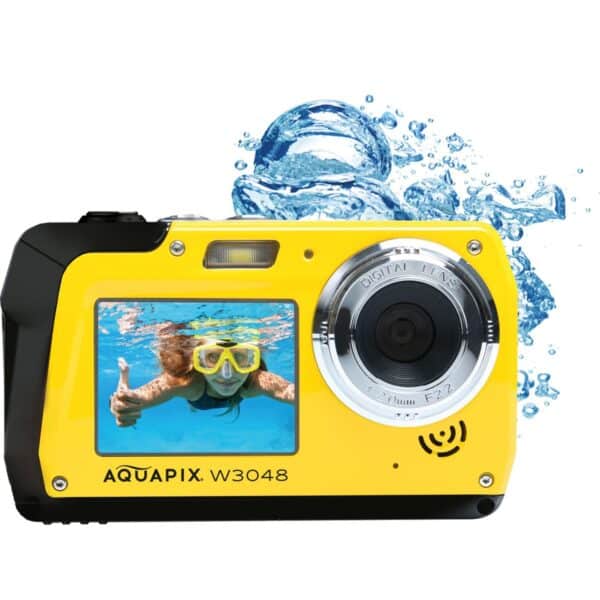 Aquapix W3048 onderwatercamera geel