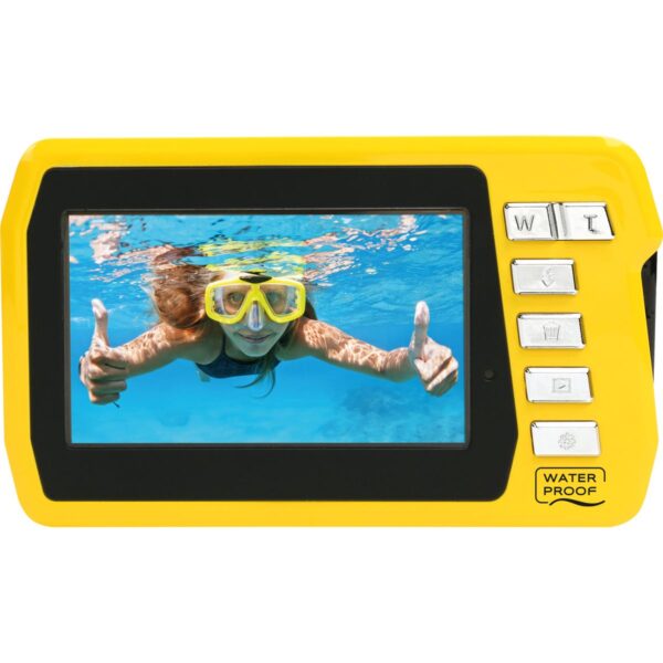 Aquapix W3048 onderwatercamera geel