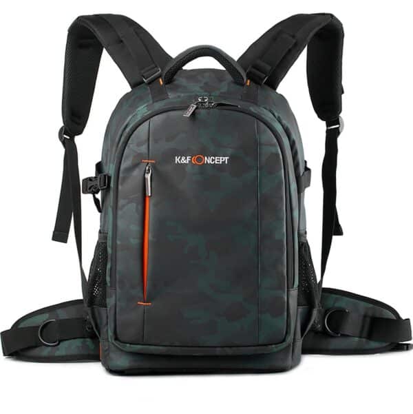 K&F Concept Backpack KF13.119 Large 31x24x46cm - Black/Green