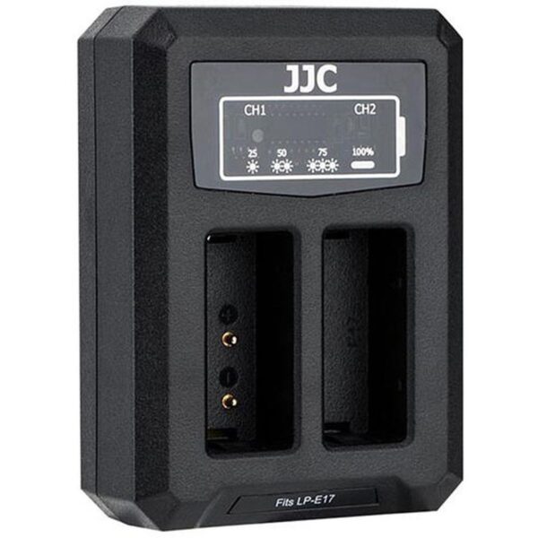 JJC DCH-LPE17 USB Dual Battery Charger