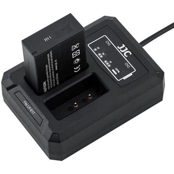 JJC DCH-LPE17 USB Dual Battery Charger
