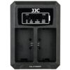 JJC DCH-LPE6 USB Dual Battery Charger (For LP-E6 / LP-E6N)