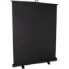 StudioKing Roll-Up Background Screen Zwart FB-150200FB 150x200cm
