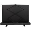 StudioKing Roll-Up Background Screen Zwart FB-150200FB 150x200cm