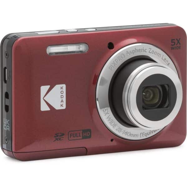 Kodak FZ55 5X Zoom CMOS FHD Li-ion Red