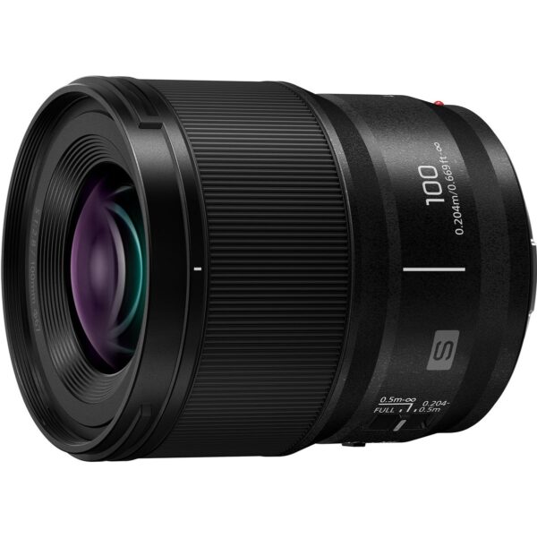 Panasonic Lumix S 100 mm f/2.8 Macro L-Mount Black