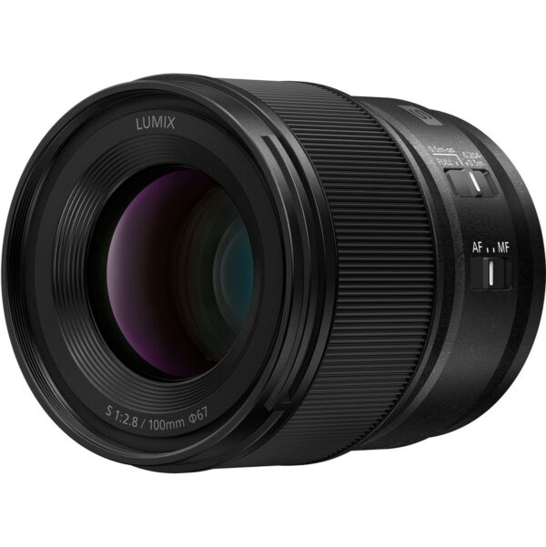 Panasonic Lumix S 100 mm f/2.8 Macro L-Mount Black