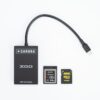 Caruba 2 In 1 Cardreader XQD + SD USB-C