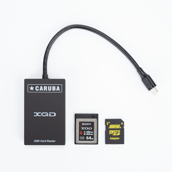 Caruba 2 In 1 Cardreader XQD + SD USB-C