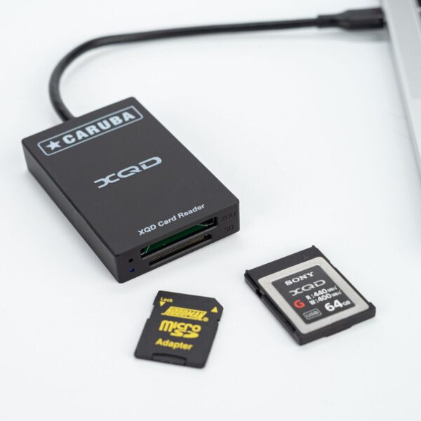 Caruba 2 In 1 Cardreader XQD + SD USB-C