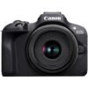Canon EOS R100 Black + RF-S 18-45mm IS STM + RF-S 55-210mm f/5-7.1 IS STM