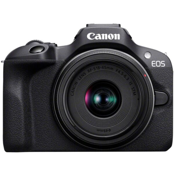 Canon EOS R100 Black + RF-S 18-45mm IS STM + RF-S 55-210mm f/5-7.1 IS STM