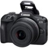 Canon EOS R100 Black + RF-S 18-45mm IS STM + RF-S 55-210mm f/5-7.1 IS STM