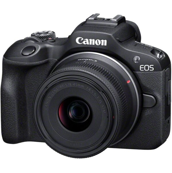Canon EOS R100 Black + RF-S 18-45mm IS STM + RF-S 55-210mm f/5-7.1 IS STM