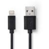 Nedis Apple Lightning to USB-A Male 1m.