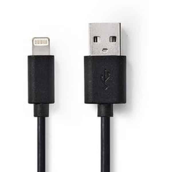 Nedis Apple Lightning to USB-A Male 1m.