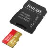 SanDisk Extreme MicroSDXC 256GB+SD Adapter A2 U 190MB 130