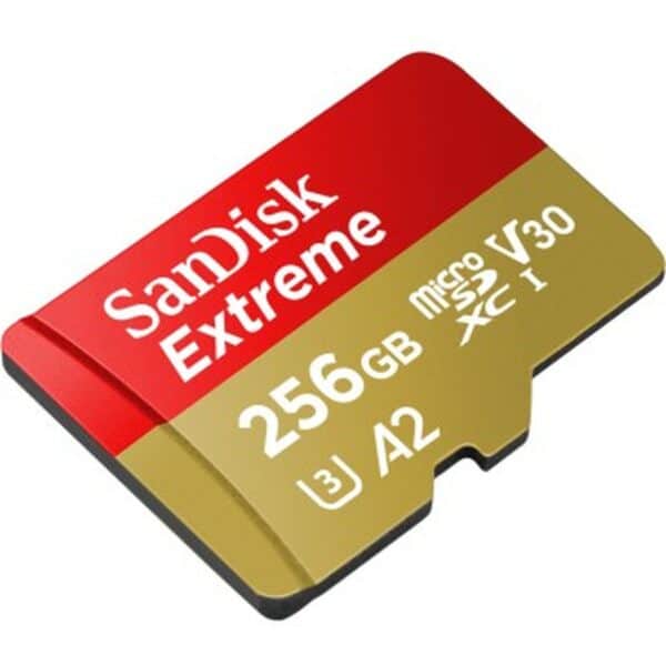 SanDisk Extreme MicroSDXC 256GB+SD Adapter A2 U 190MB 130