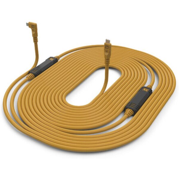 TetherTools TetherPro USB-C To USB-C (9.4m) Straight To Right Angle