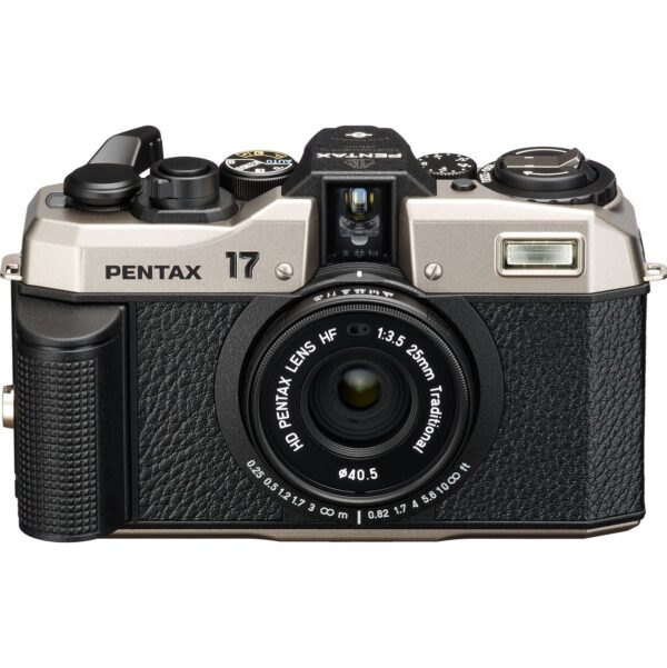 Pentax 17 Dark Silver Half kleinbeeld camera