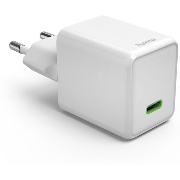 Hama Super-Mini-Charger PD/QC/Gan USB-C 45W White