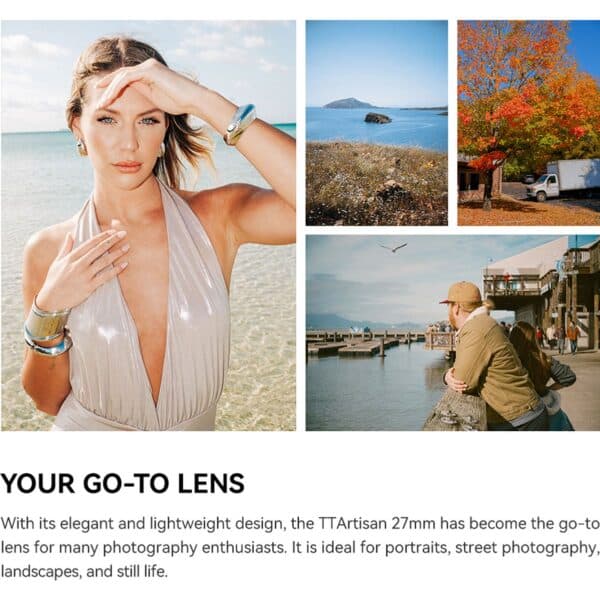 TTArtisan APS-C AF 27mm f/2.8 Fujifilm X-Mount Zwart