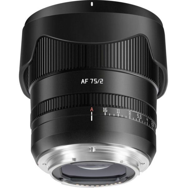 TTArtisan AF 75mm f/2.0 Sony E-Mount Black
