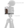 SmallRig 5266 L-Shape Mount Plate w/ Wooden Handle For Fu...